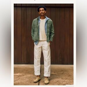 Imogene and Willie, Hencye canvas workpant in natural, size 33